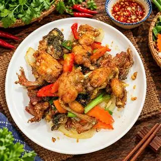 Hình ảnh Ếch Chiên Mắm