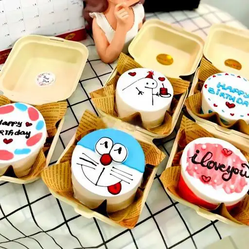 Bánh bento dễ thương - 95.000 ₫ tại Kẹo Ngọt Bakery - Bánh Kem Sinh Nhật & Bánh Bông Lan Trứng Muối - Gò Dầu