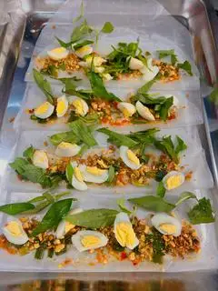 Hình ảnh Bánh tráng CUỐN MỠ HÀNH