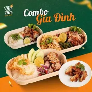 Combo Gia Đình - 229.500 ₫ tại Din Din - Cơm, Mì Trộn & Gà Chiên Polo - Nguyễn Lâm