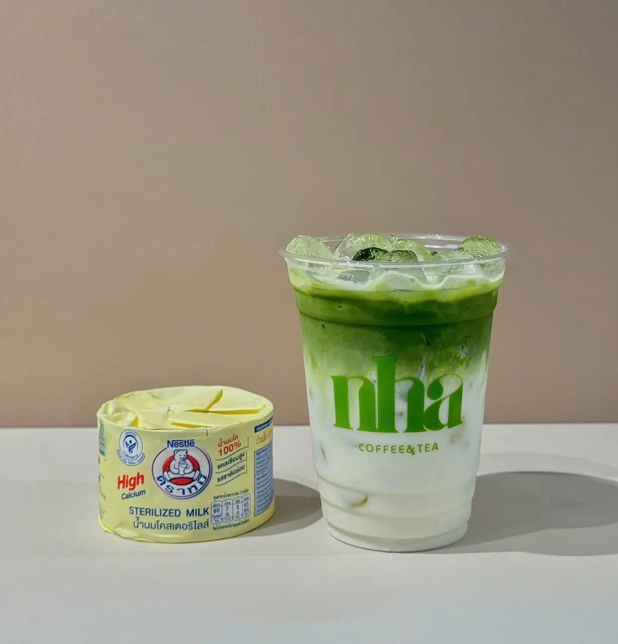 Hình ảnh Matcha sữa gấu 