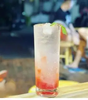 Hình ảnh soda ổi hồng