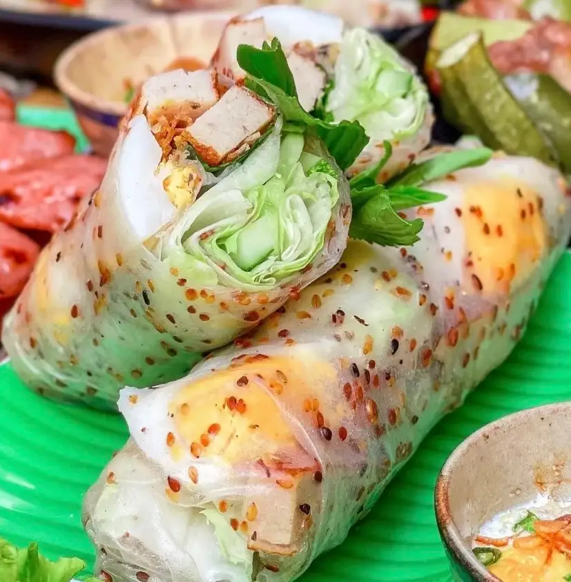 Chả cuốn - 22.000 ₫ tại Bếp Ăn Mẹ Nhím - Gỏi Cuốn, Chả Cuốn & Bún Mắm Nêm - Nguyễn Thái Bình