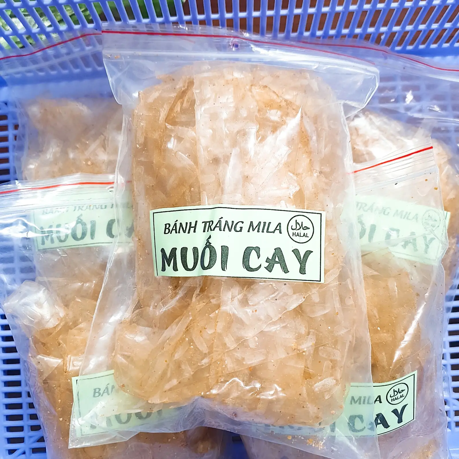 Bánh Tráng Muối Cay - 1 Gói - 16.000 ₫ tại Ăn Vặt Măm Măm - Nguyễn Tri Phương