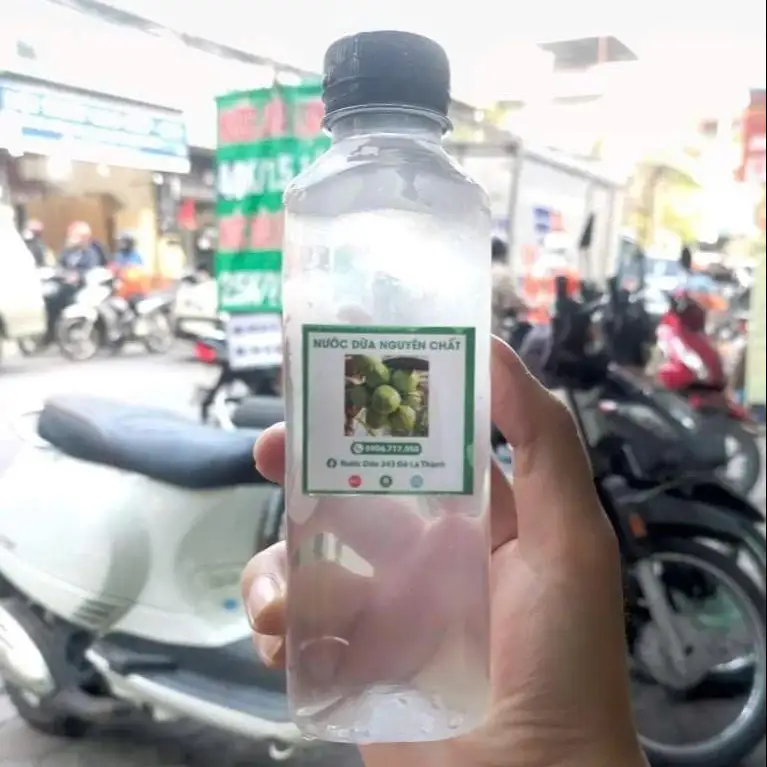 Hình ảnh Combo 3 chai nước dừa xiêm Bến Tre 330ml
