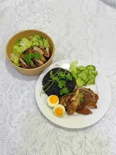 Hình ảnh Cơm trắng gà