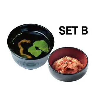 DL241- Set B (Súp Miso + Kimchi) - 47.250 ₫ tại Nhà Hàng Unatoto - Cơm Lươn Nhật Bản - Trương Định