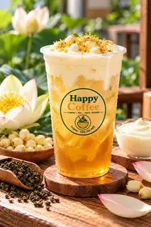 Hình ảnh Trà ô long sen vàng kem chesee