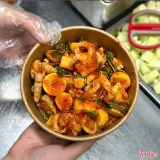 combo trải nghiệm chân gà rút xương + trứng non sốt thái  - 85.000 ₫ tại Chân Gà Sốt Thái Mẹ Bo & Ăn Vặt - Lý Đạo Thành