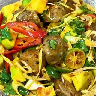 BÒ VIÊN SỐT THÁI VỪA  - 99.000 ₫ tại Hà Ký Quán - Chân Gà Ăn Vặt - Đề Thám