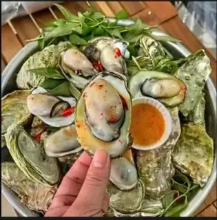Hình ảnh Hàu hấp 10 con tặng 2 