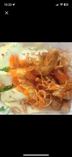 Hình ảnh Xôi chả cá _ Trứng ốp la  _ hành phi