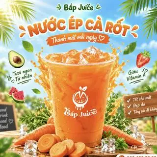 Hình ảnh Nước Ép Cà rốt ( Cốc 700ml )