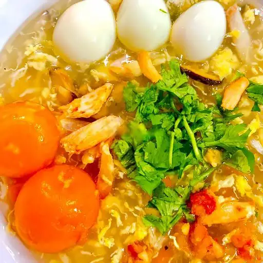 Súp cua nửa lòng đỏ trứng muối chưng - 56.000 ₫ tại Súp Cua Dì Ba - Shop Online - Lê Văn Khương