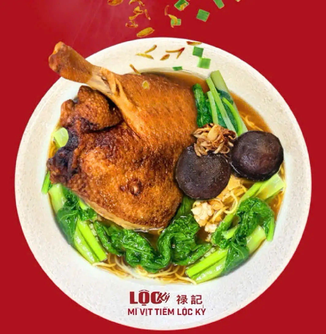 Mì vịt tiềm - góc tư - nước - 127.000 ₫ tại Mì Vịt Tiềm Lộc Ký - Lê Văn Duyệt