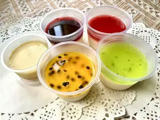 Set panna cotta đủ loại - 5 hũ - 73.000 ₫ tại Ăn Vặt Bình Thạnh - Panna Cotta & Sữa Chua Phô Mai - Nguyễn Khuyến