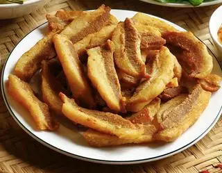 Tóp mỡ thêm - 26.000 ₫ tại Cô Hương Béo - Bún Riêu Tóp Mỡ Mọc Giòn - Cô Bắc