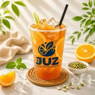 Trà Đào Cam Sả - 55.000 ₫ tại Juz - Nước Ép & Sinh Tố - Nguyễn Thượng Hiền