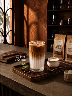 Hình ảnh Cafe cốt dừa
