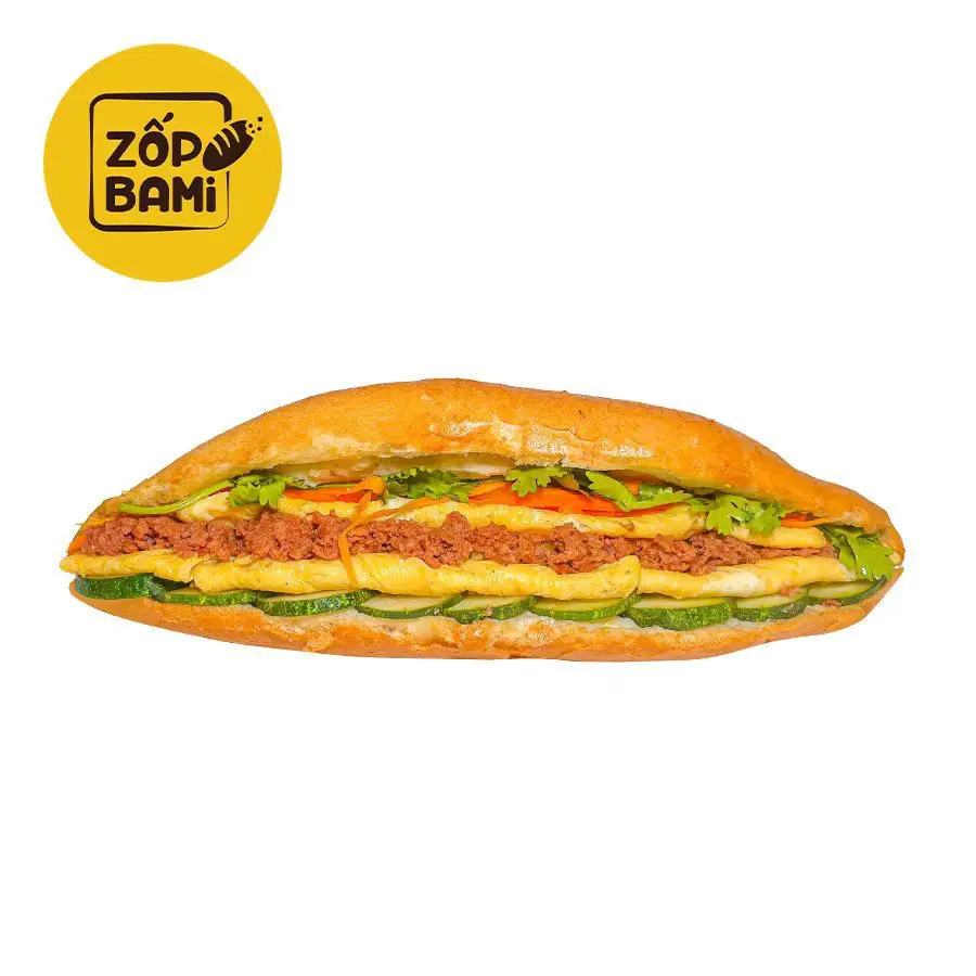 Hình ảnh Bánh mì pate trứng