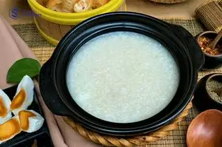 cháo trắng dẽo sánh - 15.000 ₫ tại Cháo Ếch Singapore Việt Sing - Man Thiện