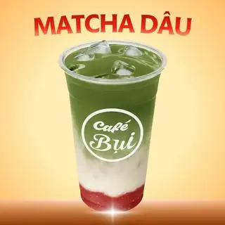 Hình ảnh Matcha latte dâu