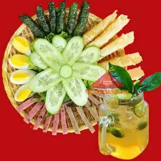 Mẹt nhỏ Bánh Cuốn Tây Sơn lụi bò + Trà Tắc - 125.000 ₫ tại Bánh Cuốn Tây Sơn MsSmile FOOD - Hòa Hảo