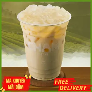 Oolong sữa nguyên lá - 52.000 ₫ tại CHẠM Đà Lạt - Kem Bơ, Sinh Tố Bơ Healthy & Cafe - Cộng Hòa