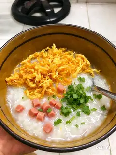 Hình ảnh Cháo Xúc xích Chà bông (ruốc)