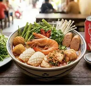 Hình ảnh Combo 2 bún thái Hải sản +2coca