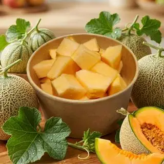 Hình ảnh Dưa lưới Hạ Uyển- hộp 350gr - nên thử
