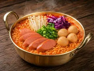 Mì cay kim chi cá viên, xúc xích - 52.000 ₫ tại Anh Hai Lít - Mì Cay, Trà Sữa & Ăn Vặt - Dương Khuê