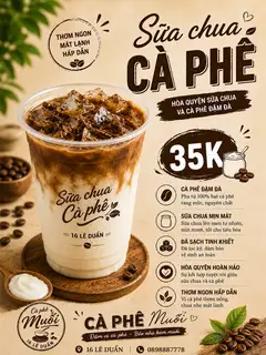 Hình ảnh Sữa chua cà phê