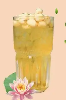 Trà sen vải - 40.000 ₫ tại The Aqua Cafe - Nguyễn Xí