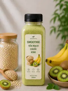 Hình ảnh ST Yến mạch + Chuối +Kiwi