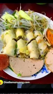 Bánh ướt trứng - 35.000 ₫ tại Bánh Cuốn Nóng Ngọc Soi - Âu Dương Lân