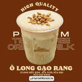 Ô Long Gạo Rang - 33.000 ₫ tại Nhà Pao's - Trà Sữa Ô Long Đậm Vị - Cách Mạng Tháng 8