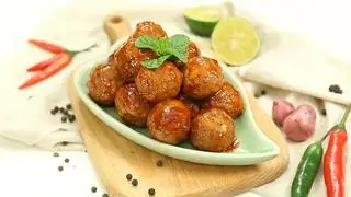 Bò Viên Chay Sốt Mắm Tỏi Ớt - 49.000 ₫ tại Chay Tâm An - Sủi Cảo Chay - Huỳnh Văn Bánh