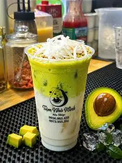Hình ảnh Bơ già dừa non