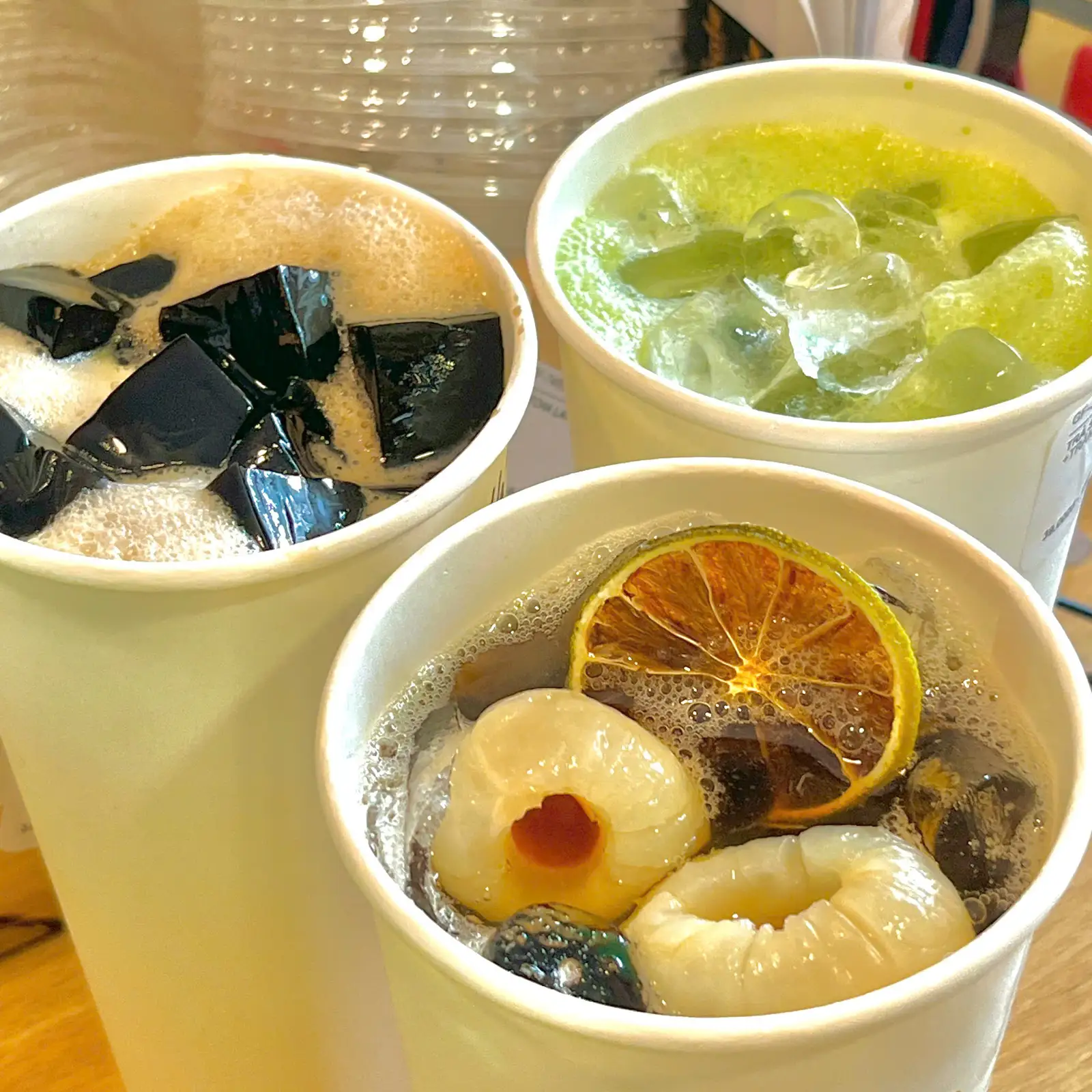 Hình ảnh TRÀ ỔI HỒNG (Lucky tea)