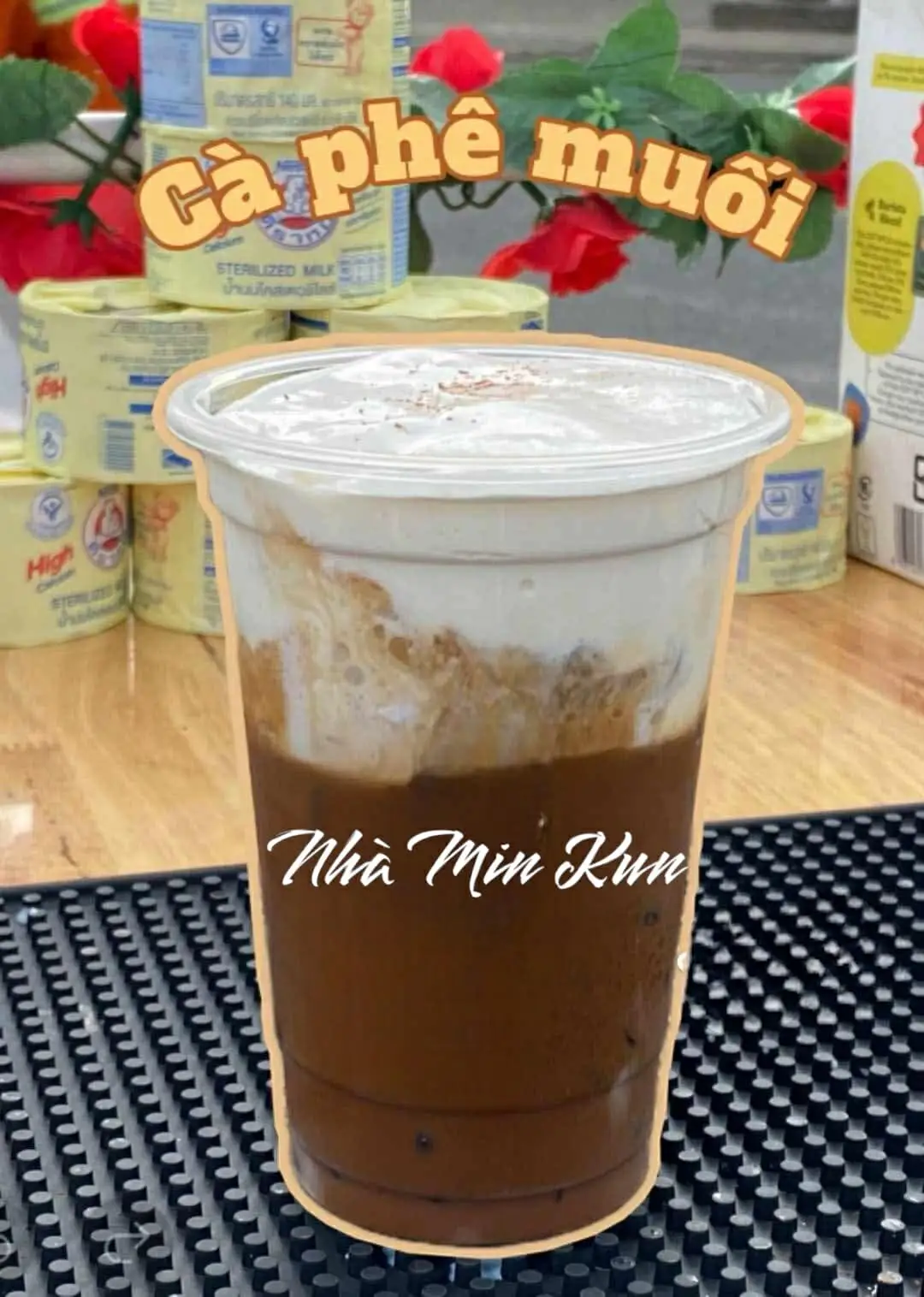 Cà phê kem muối - 28.000 ₫ tại Tiệm Trà Sữa, Cà Phê & Matcha Nhà Minkun - Hồ Thị Kỷ