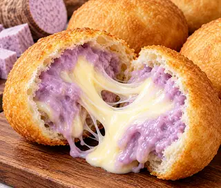 Hình ảnh Combo 2 Bánh Tiêu Phô Mai Khoai Môn
