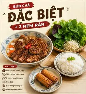 Combo 2 - 99.000 ₫ tại Bún Chả Hà Nội - Đường Số 1