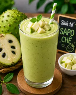 sinh tố sapo  - 40.000 ₫ tại Sinh Tố Nước Ép Tiên Tiên - Đường 12