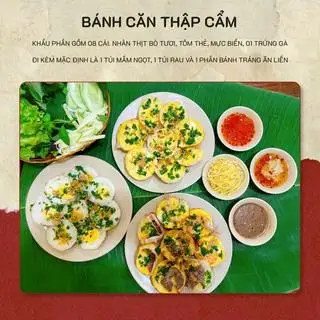 Bánh Căn Thập Cẩm ( Phần 08 cái ) - 63.750 ₫ tại Bánh Xèo Cô Vân - Đặc Sản Bình Định - Phan Xích Long