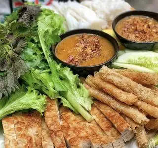 Hình ảnh Ăn Mảnh (Nem Nướng to - Trà tắc)