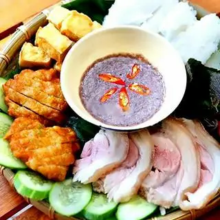 Hình ảnh Bún đậu thịt chả sụn