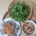 Hình ảnh Bánh cuốn nóng nhân thịt, chả 1 Xuất