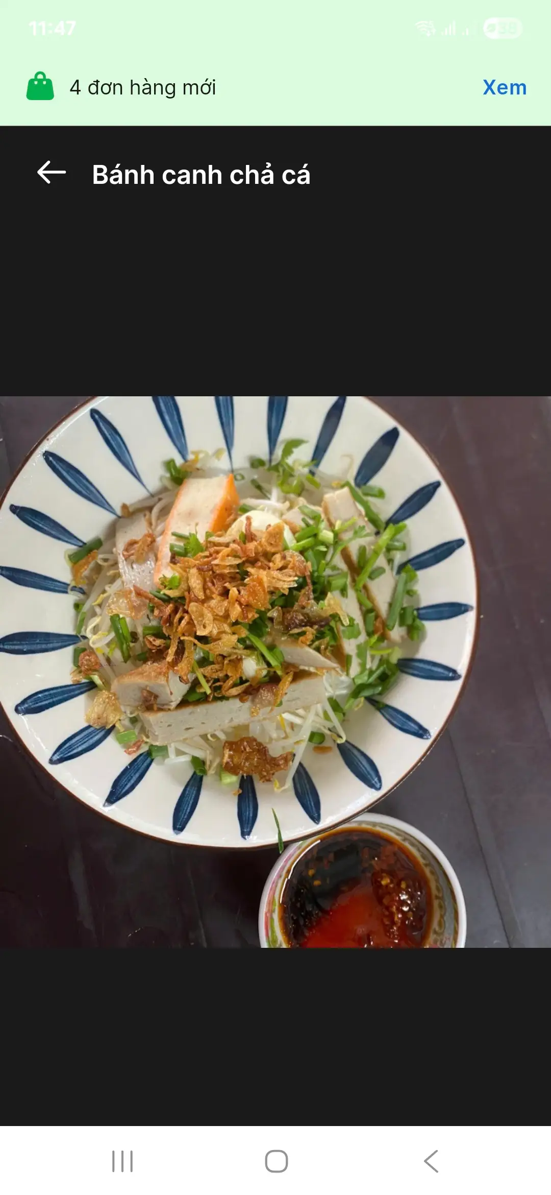 Hình ảnh Bún chả cá Nha Trang