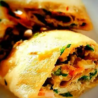 31.Dẻo trứng gà - phomai - khô bò  - 38.000 ₫ tại Bánh Tráng Nướng Bé Lùn - Đường Số 79